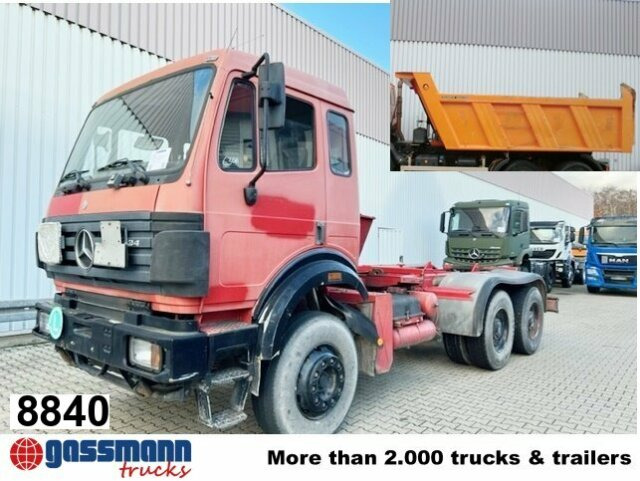 Mercedes-Benz SK II 25/2634 K 6x4, Stahlmulde ca. 13m³ - Kallurauto: pilt 1 Mercedes-Benz SK II 25/2634 K 6x4, Stahlmulde ca. 13m³ - Kallurauto: pilt 1