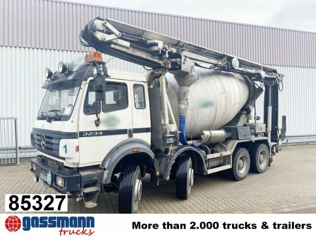 Mercedes-Benz SK II 3234 B 8x4/4, LT Betonmischer, - Autobetoonisegisti: pilt 1 Mercedes-Benz SK II 3234 B 8x4/4, LT Betonmischer, - Autobetoonisegisti: pilt 1