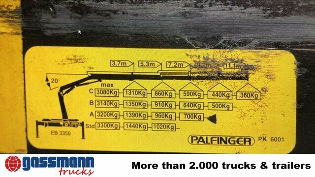 Renault D 180.75 4x2 mit Kran Palfinger PK6001 - Madelveok/ Platvormveok, Kraanaga veoauto: pilt 4 Renault D 180.75 4x2 mit Kran Palfinger PK6001 - Madelveok/ Platvormveok, Kraanaga veoauto: pilt 4