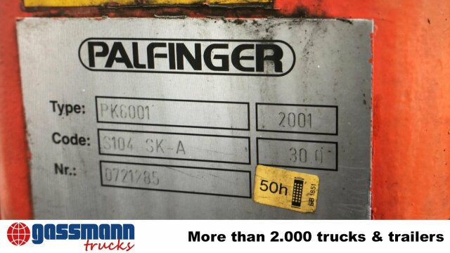 Renault D 180.75 4x2 mit Kran Palfinger PK6001 - Madelveok/ Platvormveok, Kraanaga veoauto: pilt 3 Renault D 180.75 4x2 mit Kran Palfinger PK6001 - Madelveok/ Platvormveok, Kraanaga veoauto: pilt 3