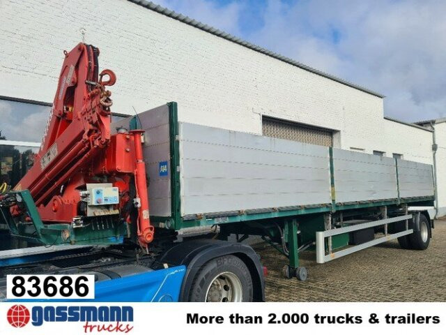 SCHELLING 504 H 22 mit Kran Ferrari 708, 7m/t - Platvorm/ Madelpoolhaagis: pilt 1 SCHELLING 504 H 22 mit Kran Ferrari 708, 7m/t - Platvorm/ Madelpoolhaagis: pilt 1