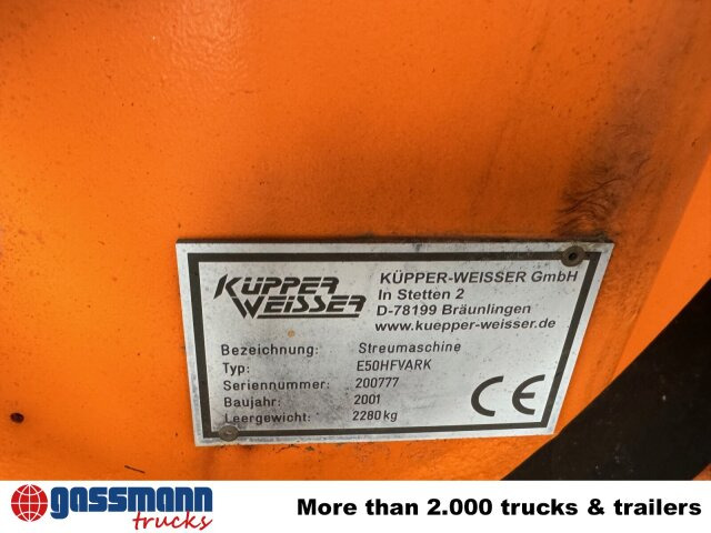 Liiva-/ Soolajaotur - Kommunaal-/ Erisõiduk STA 95 E50HFVARK Salzstreuer auf Abrollrahmen,: pilt 8 Liiva-/ Soolajaotur - Kommunaal-/ Erisõiduk STA 95 E50HFVARK Salzstreuer auf Abrollrahmen,: pilt 8