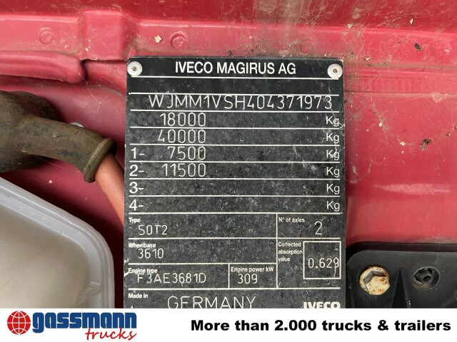 Iveco Stralis AD440X42T/P 4x2, Ex- Army - Sadulveok: pilt 4 Iveco Stralis AD440X42T/P 4x2, Ex- Army - Sadulveok: pilt 4