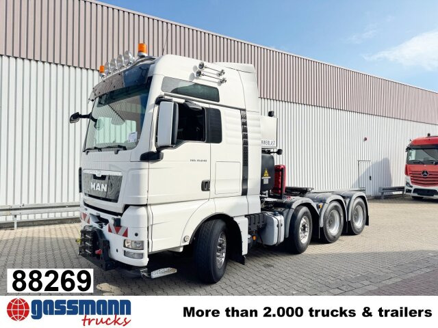 MAN TGX 41.540 8X4/4 BLS, Vorlauflenkachse, Navi, - Sadulveok: pilt 1 MAN TGX 41.540 8X4/4 BLS, Vorlauflenkachse, Navi, - Sadulveok: pilt 1