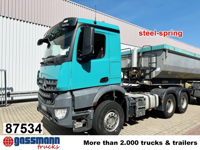 Mercedes-Benz Arocs 3343 S 6x4, Full Steel, 3x Vorhanden! - Sadulveok: pilt 1 Mercedes-Benz Arocs 3343 S 6x4, Full Steel, 3x Vorhanden! - Sadulveok: pilt 1