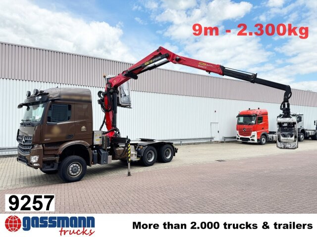 Mercedes-Benz Arocs 3351 LS 6x6, Grounder, MirrorCam, Navi, - Sadulveok: pilt 1 Mercedes-Benz Arocs 3351 LS 6x6, Grounder, MirrorCam, Navi, - Sadulveok: pilt 1