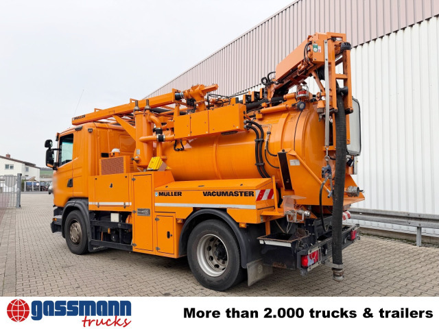 Scania G 320 4x2, Müller Vacumaster ca. 5,5m³, Funk - Tänavapühkimismasin: pilt 3 Scania G 320 4x2, Müller Vacumaster ca. 5,5m³, Funk - Tänavapühkimismasin: pilt 3