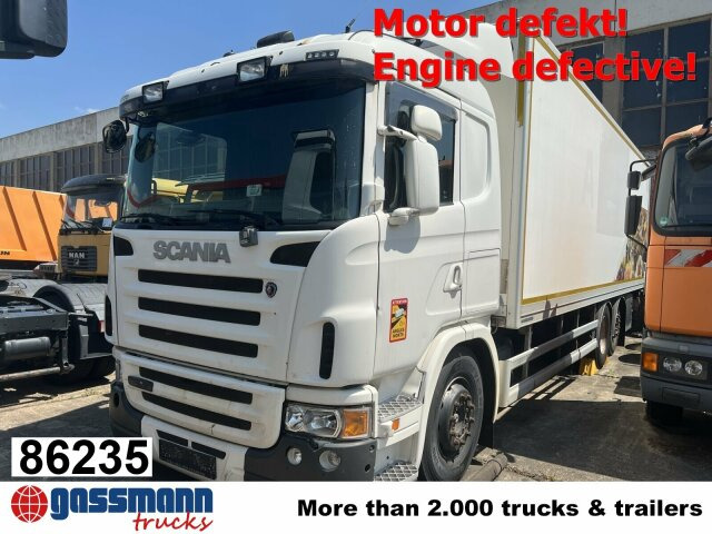 Scania G420 6x2, Liftachse, Hiab LBW, Motor defekt! - Kasti veoauto: pilt 1 Scania G420 6x2, Liftachse, Hiab LBW, Motor defekt! - Kasti veoauto: pilt 1