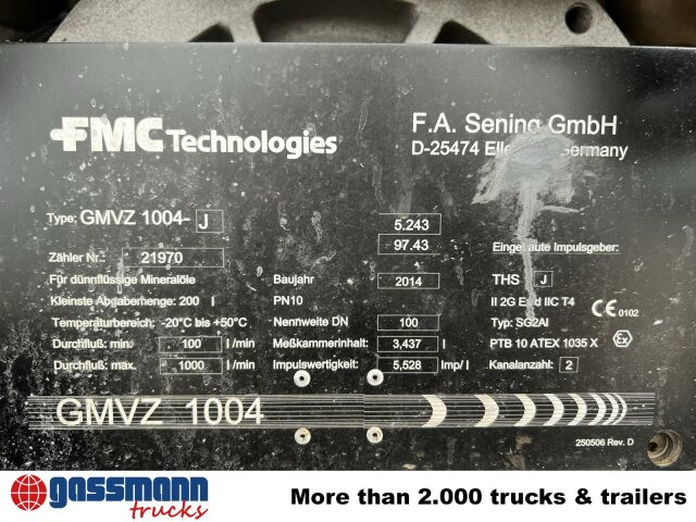 Scania R450 4x2, Retarder, ADR, Rohr Tank, ca. 14400l - Tsisternauto: pilt 4 Scania R450 4x2, Retarder, ADR, Rohr Tank, ca. 14400l - Tsisternauto: pilt 4