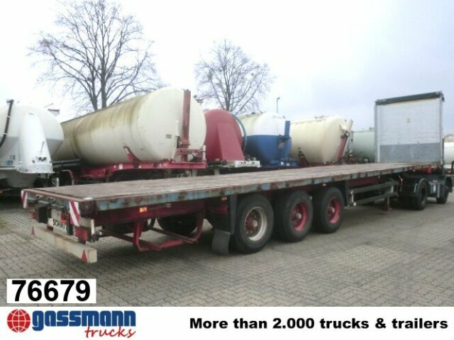 Schmitz Cargobull S 01 - Platvorm/ Madelpoolhaagis: pilt 1 Schmitz Cargobull S 01 - Platvorm/ Madelpoolhaagis: pilt 1