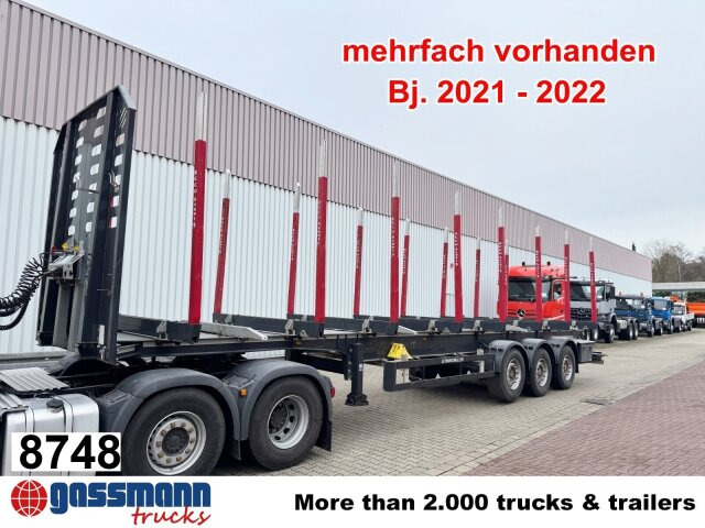Schwarzmüller 3-Achs Holzauflieger, Liftachse, MEHRFACH - Metsaveo poolhaagis: pilt 1 Schwarzmüller 3-Achs Holzauflieger, Liftachse, MEHRFACH - Metsaveo poolhaagis: pilt 1