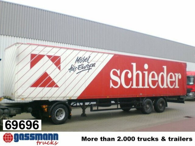 Spier SPIER SLG 2/90, Möbelauflieger, 80 cbm - Furgoonpoolhaagis: pilt 1 Spier SPIER SLG 2/90, Möbelauflieger, 80 cbm - Furgoonpoolhaagis: pilt 1