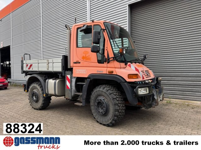 Unimog U 400 405/12 4x4, Kipper, Kommunalhydraulik, - Tarbesõiduk: pilt 1 Unimog U 400 405/12 4x4, Kipper, Kommunalhydraulik, - Tarbesõiduk: pilt 1
