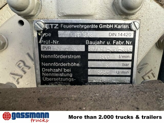 Unimog U 1300 L 435/11 4x4, -Feuerwehr - Tuletõrjeauto: pilt 2 Unimog U 1300 L 435/11 4x4, -Feuerwehr - Tuletõrjeauto: pilt 2
