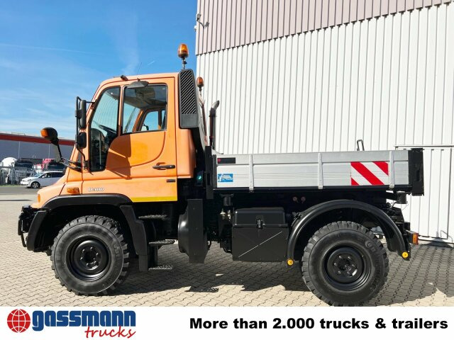 Unimog U 300 4x4, Kipper, Kommunalhydraulik, - Madelveok/ Platvormveok, Kommunaal-/ Erisõiduk: pilt 2 Unimog U 300 4x4, Kipper, Kommunalhydraulik, - Madelveok/ Platvormveok, Kommunaal-/ Erisõiduk: pilt 2