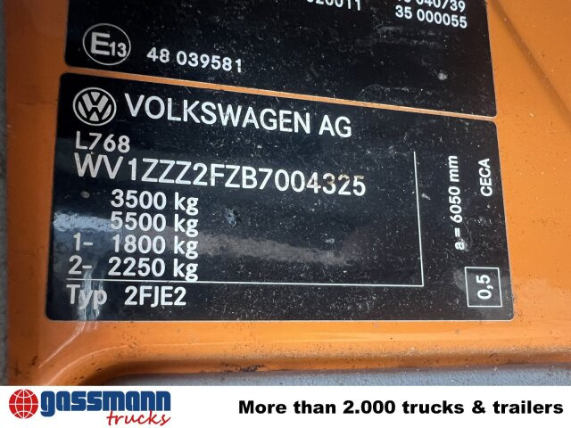 Volkswagen Crafter 2.5 TDI 4x2 Doka, Meiller Kipper - Kallurauto: pilt 2 Volkswagen Crafter 2.5 TDI 4x2 Doka, Meiller Kipper - Kallurauto: pilt 2