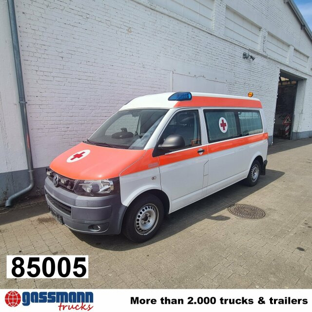 Volkswagen T5 2.0 TDI, Krankenwagen - Kiirabiauto: pilt 1 Volkswagen T5 2.0 TDI, Krankenwagen - Kiirabiauto: pilt 1