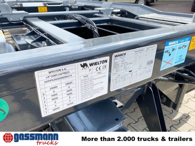 Wielton PS2P70B Abrollanhänger bis 7,25 m Behälter - Multilift/ Liftdumper haagis: pilt 4 Wielton PS2P70B Abrollanhänger bis 7,25 m Behälter - Multilift/ Liftdumper haagis: pilt 4