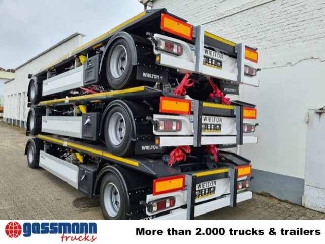 Uus Multilift/ Liftdumper haagis Wielton PS2P70B Abrollanhänger bis 7,25 m Behälter: pilt 7