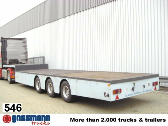 ZORZI (I) Tieflader-Auflieger - Madal platvormpoolhaagis: pilt 1 ZORZI (I) Tieflader-Auflieger - Madal platvormpoolhaagis: pilt 1