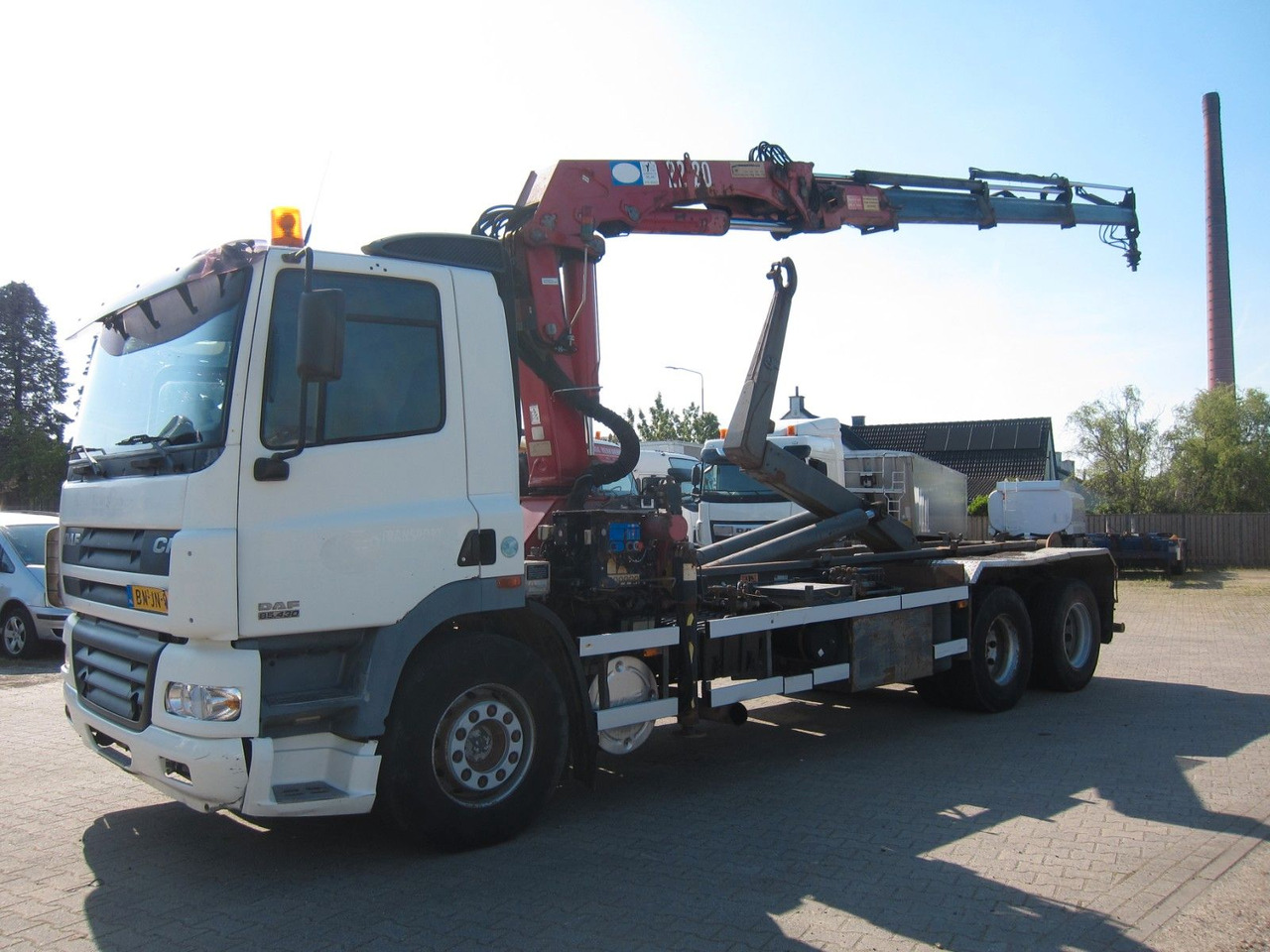 DAF CF 85 480 6x2 HMF 2220 3xhydr Remote Manual E3 - Konkstõstukiga veoauto, Kraanaga veoauto: pilt 2 DAF CF 85 480 6x2 HMF 2220 3xhydr Remote Manual E3 - Konkstõstukiga veoauto, Kraanaga veoauto: pilt 2