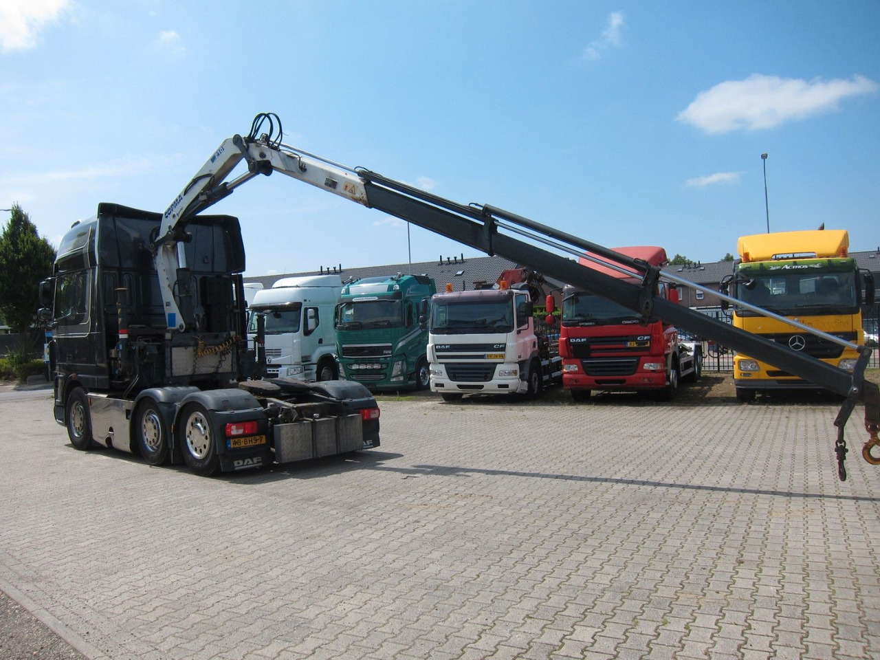 DAF XF 105 510 6X2 Copma 21t/m Kran/Crane/ Grua/Funk - Sadulveok: pilt 3 DAF XF 105 510 6X2 Copma 21t/m Kran/Crane/ Grua/Funk - Sadulveok: pilt 3