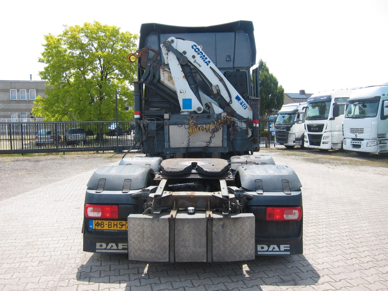 Sadulveok DAF XF 105 510 6X2 Copma 21t/m Kran/Crane/ Grua/Funk: pilt 9
