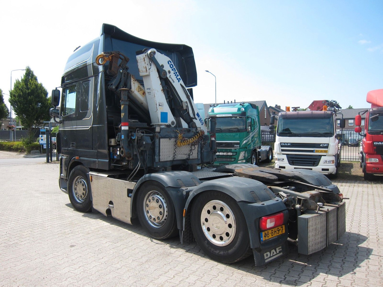 Sadulveok DAF XF 105 510 6X2 Copma 21t/m Kran/Crane/ Grua/Funk: pilt 10