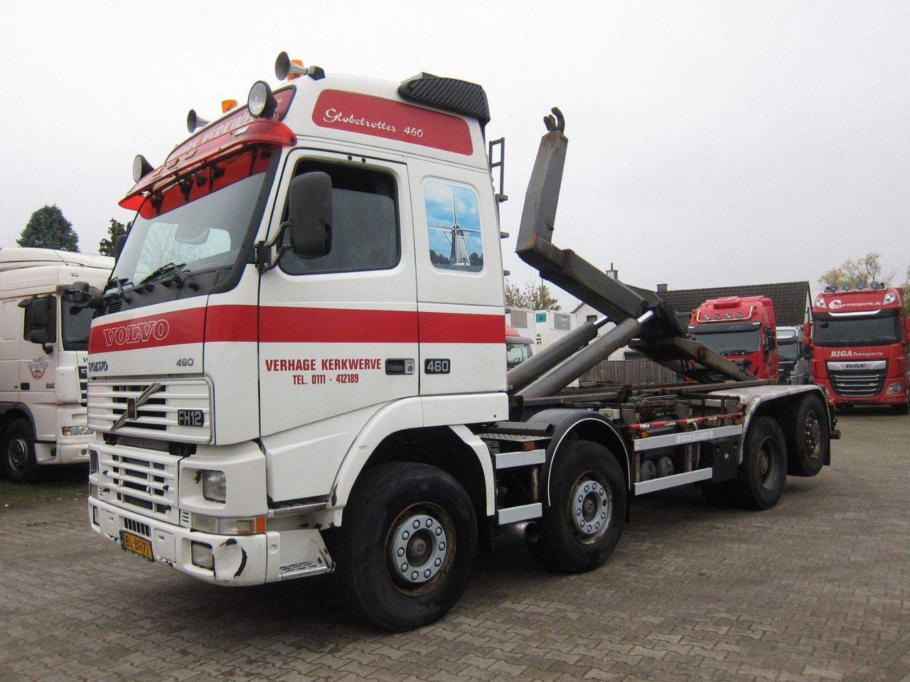 Volvo FH 460 Globe 8X2 Haken 25T Manual Ap-Achse - Konkstõstukiga veoauto: pilt 1 Volvo FH 460 Globe 8X2 Haken 25T Manual Ap-Achse - Konkstõstukiga veoauto: pilt 1