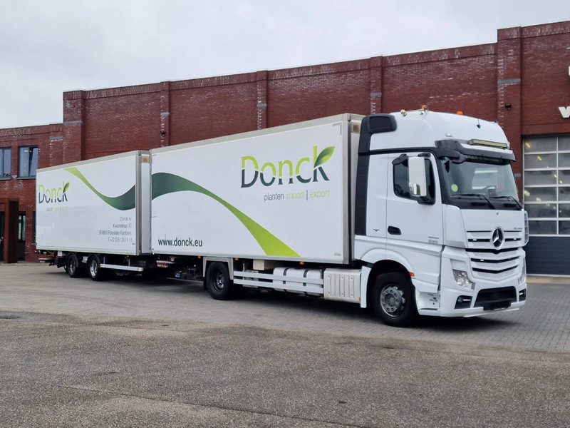 Mercedes-Benz Actros 1942 4x2 - Box with Loadlift - Full air + Pacton Trailer Loadlift - Heating system - Kasti veoauto: pilt 1 Mercedes-Benz Actros 1942 4x2 - Box with Loadlift - Full air + Pacton Trailer Loadlift - Heating system - Kasti veoauto: pilt 1