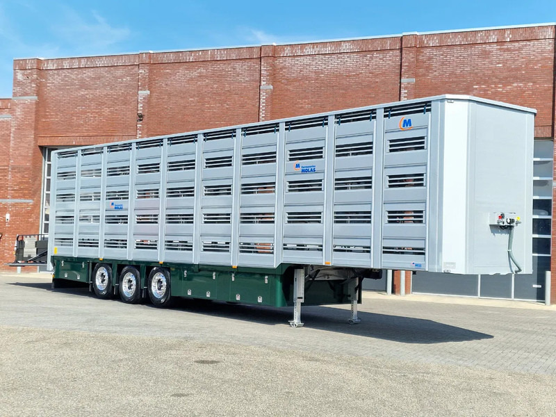 Onbekend Molas 5 deck Livestock trailer - Water & Ventilation - Loadlift - NEW! - - Loomaveo poolhaagis: pilt 1 Onbekend Molas 5 deck Livestock trailer - Water & Ventilation - Loadlift - NEW! - - Loomaveo poolhaagis: pilt 1