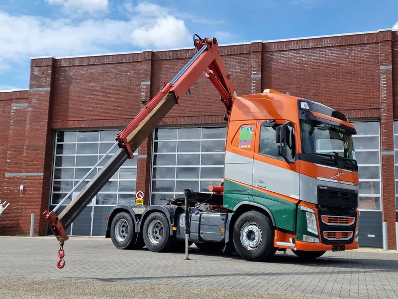 Volvo FH 13.500 6x4 - HMF 1153 K2 crane kran grua - Hydraulic - Lift axle - Euro 6 - Sadulveok: pilt 2 Volvo FH 13.500 6x4 - HMF 1153 K2 crane kran grua - Hydraulic - Lift axle - Euro 6 - Sadulveok: pilt 2