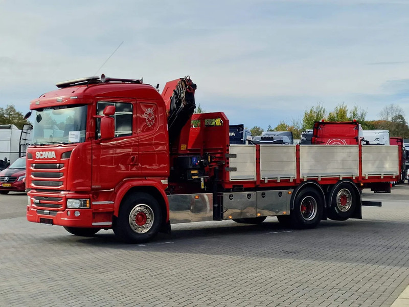 Scania G450 6x2*4 - HMF 2620 K5 Crane with remote - Retarder - Steering axle - Kraanaga veoauto: pilt 4 Scania G450 6x2*4 - HMF 2620 K5 Crane with remote - Retarder - Steering axle - Kraanaga veoauto: pilt 4