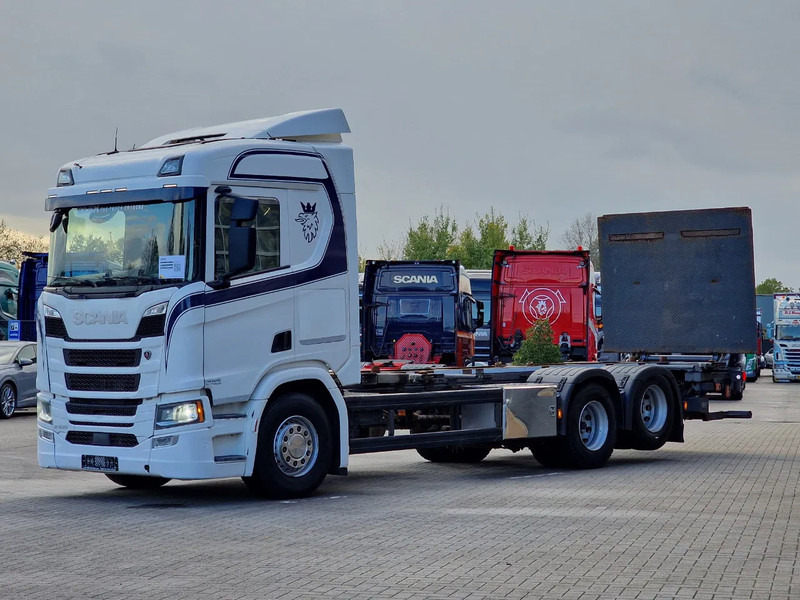 Scania R500 NGS 6x2 - Chassis - 4.95 WB - Loadlift - Retarder - Full air - Navi - Led - Kabiinišassiiga veoauto: pilt 5 Scania R500 NGS 6x2 - Chassis - 4.95 WB - Loadlift - Retarder - Full air - Navi - Led - Kabiinišassiiga veoauto: pilt 5