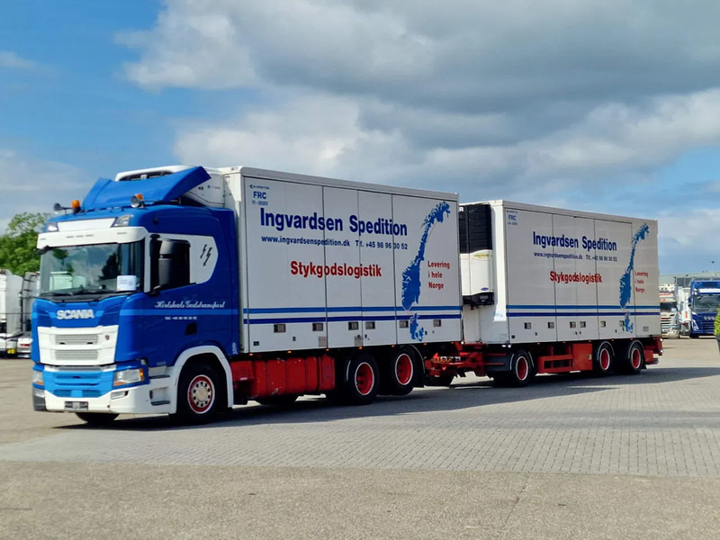 Scania R500 NGS B6X2NB / Trailer-Bygg 12-2004 / Frigobox Sidedoors / Rohrbahen / hooks - Külmutiga veoauto: pilt 3 Scania R500 NGS B6X2NB / Trailer-Bygg 12-2004 / Frigobox Sidedoors / Rohrbahen / hooks - Külmutiga veoauto: pilt 3