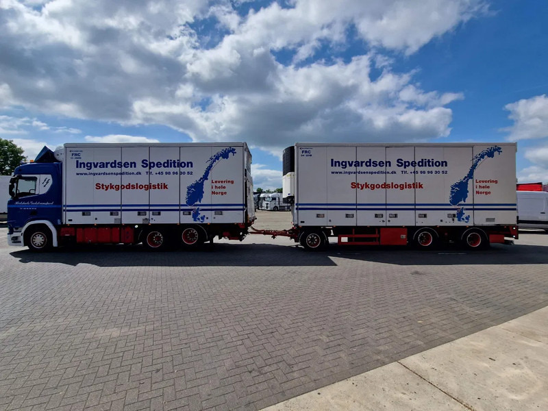 Scania R500 NGS B6X2NB / Trailer-Bygg 12-2004 / Frigobox Sidedoors / Rohrbahen / hooks - Külmutiga veoauto: pilt 4 Scania R500 NGS B6X2NB / Trailer-Bygg 12-2004 / Frigobox Sidedoors / Rohrbahen / hooks - Külmutiga veoauto: pilt 4
