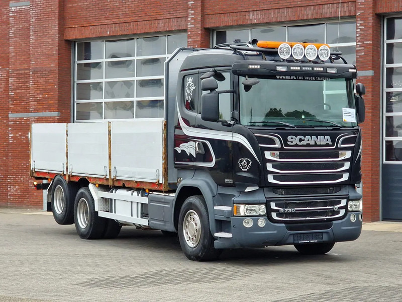 Scania R730 6x2 Steel / air, Retarder, 4500 wheelbase, 10 wheels, open box - Kasti veoauto: pilt 1 Scania R730 6x2 Steel / air, Retarder, 4500 wheelbase, 10 wheels, open box - Kasti veoauto: pilt 1