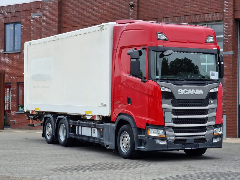 Scania S500 NGS B6X2NB BDF / Box / Loadinglift / Full air / retarder - Kasti veoauto: pilt 1 Scania S500 NGS B6X2NB BDF / Box / Loadinglift / Full air / retarder - Kasti veoauto: pilt 1