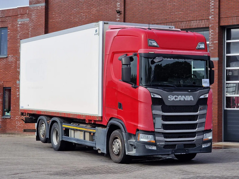 Scania S500 NGS Highline 6x2 - BDF - Full air - Loadlift - Box - Navi - Retarder - Konteinerveduk/ Tõstukiga veoauto: pilt 1 Scania S500 NGS Highline 6x2 - BDF - Full air - Loadlift - Box - Navi - Retarder - Konteinerveduk/ Tõstukiga veoauto: pilt 1