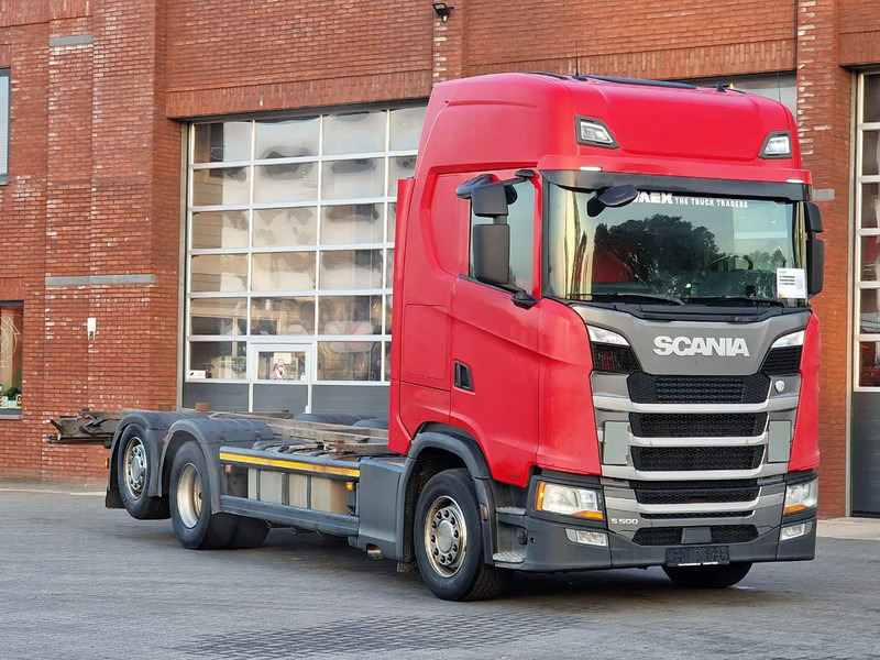 Scania S500 NGS Highline 6x2 - BDF - Full air - Navi - Retarder - Konteinerveduk/ Tõstukiga veoauto: pilt 1 Scania S500 NGS Highline 6x2 - BDF - Full air - Navi - Retarder - Konteinerveduk/ Tõstukiga veoauto: pilt 1