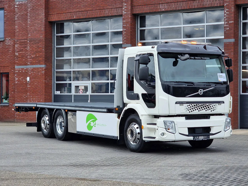 Volvo FE 6x2*4 - Electric - Demo - 32Tkm - Loading ramps - Winch - Elektrisch - Treilerveoauto, Elektriveok: pilt 1 Volvo FE 6x2*4 - Electric - Demo - 32Tkm - Loading ramps - Winch - Elektrisch - Treilerveoauto, Elektriveok: pilt 1