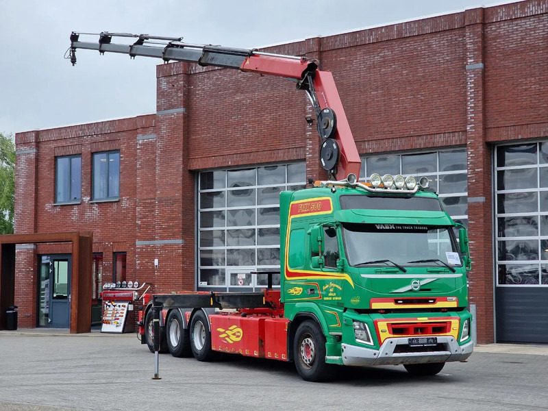 Volvo FMX 500 8x4*4 - HMF 2820 K5 Crane - Sawo Cable system - 3 sides Tipping - Euro 6 - Veoauto - kaablisüsteem, Kraanaga veoauto: pilt 1 Volvo FMX 500 8x4*4 - HMF 2820 K5 Crane - Sawo Cable system - 3 sides Tipping - Euro 6 - Veoauto - kaablisüsteem, Kraanaga veoauto: pilt 1