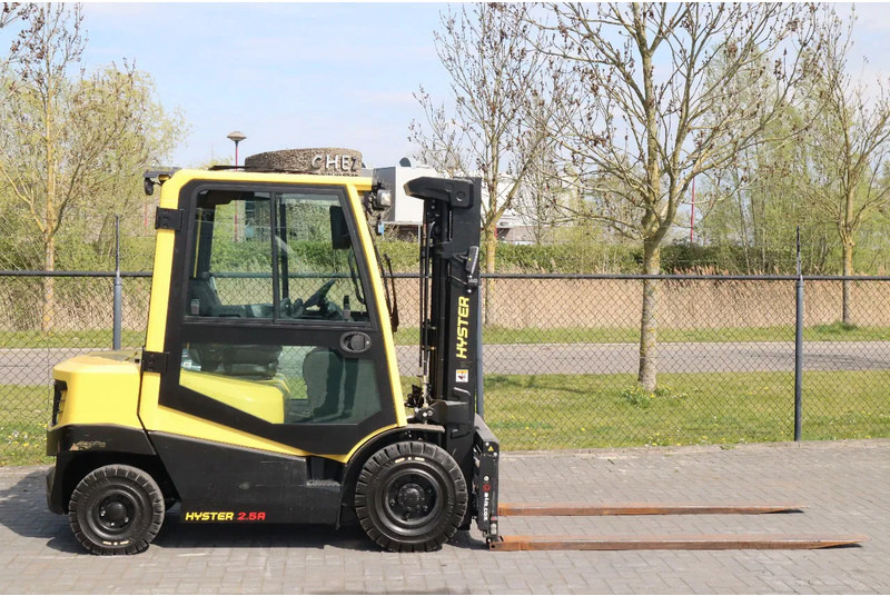 Hyster H2.5 A | BOOM SUSPENSION | SIDESHIFT | FORK EXTENTIONS | FORK POSITIONERS - Diiseltõstuk: pilt 4 Hyster H2.5 A | BOOM SUSPENSION | SIDESHIFT | FORK EXTENTIONS | FORK POSITIONERS - Diiseltõstuk: pilt 4