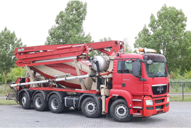 MAN TGS 50.440 | 10X4*6 | SARAKA 28 METER | 8M3 MIXER - Autobetoonisegisti: pilt 4 MAN TGS 50.440 | 10X4*6 | SARAKA 28 METER | 8M3 MIXER - Autobetoonisegisti: pilt 4