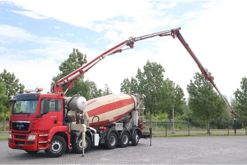 MAN TGS 50.440 | 10X4*6 | SARAKA 28 METER | 8M3 MIXER - Autobetoonisegisti: pilt 1 MAN TGS 50.440 | 10X4*6 | SARAKA 28 METER | 8M3 MIXER - Autobetoonisegisti: pilt 1
