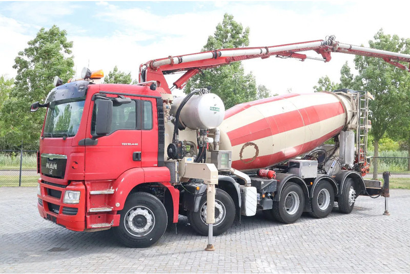 MAN TGS 50.440 | 10X4*6 | SARAKA 28 METER | 8M3 MIXER - Autobetoonisegisti: pilt 3 MAN TGS 50.440 | 10X4*6 | SARAKA 28 METER | 8M3 MIXER - Autobetoonisegisti: pilt 3