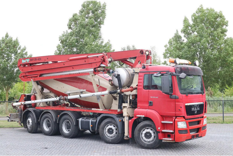 MAN TGS 50.440 | 10X4*6 | SARAKA 28 METER | 8M3 MIXER - Autobetoonisegisti: pilt 4 MAN TGS 50.440 | 10X4*6 | SARAKA 28 METER | 8M3 MIXER - Autobetoonisegisti: pilt 4