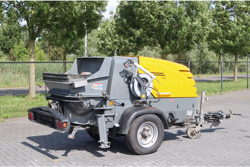 Putzmeister P718 TD | CONCRETE PUMP | LOW HOURS - Statsionaarne betoonipump: pilt 3 Putzmeister P718 TD | CONCRETE PUMP | LOW HOURS - Statsionaarne betoonipump: pilt 3