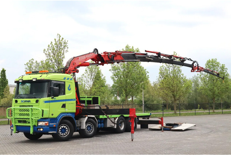 Scania R164-480 V8 8X4 | FASSI F600 | JIB | KRAN / CRANE - Kraanaga veoauto: pilt 1 Scania R164-480 V8 8X4 | FASSI F600 | JIB | KRAN / CRANE - Kraanaga veoauto: pilt 1