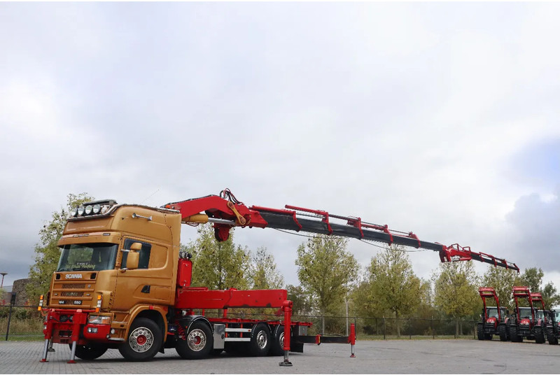 Scania R164-580 V8 8X2 | COPMA 990 | JIB | 6+4 EXT | WINCH | REMOTE - Kraanaga veoauto: pilt 2 Scania R164-580 V8 8X2 | COPMA 990 | JIB | 6+4 EXT | WINCH | REMOTE - Kraanaga veoauto: pilt 2